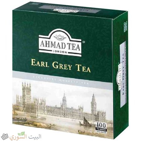 Ahmad Tea Earl Grey Tea 100 Bagsx12