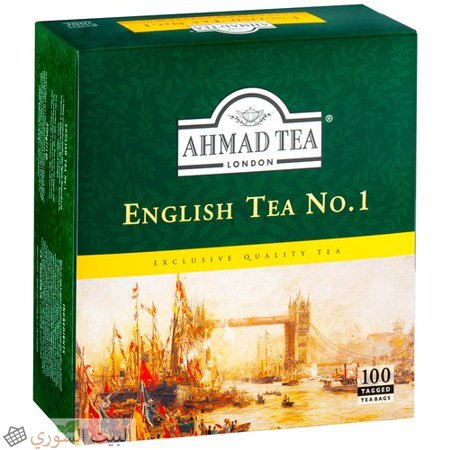 Ahmad Tea English Tea No.1 100 Bagsx12