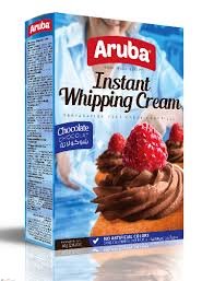 Aruba Instant whipping cream Chocolate  80gx24
