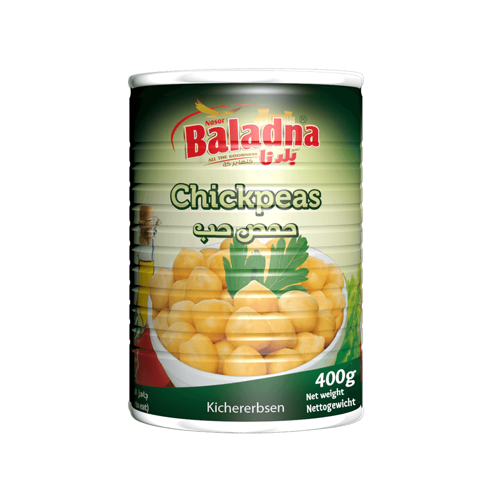 Baladna Chickpeas - Oriental 1000 g * 12 Pcs