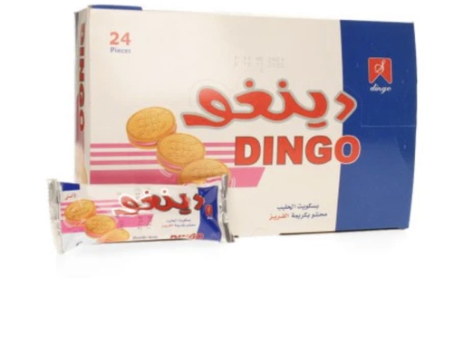 Biscuit Dingo with strawberry crema 12*12*25 G