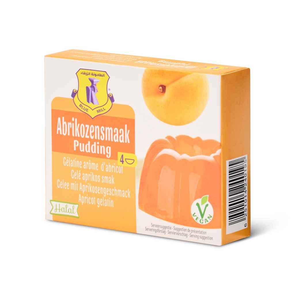 Blue Mill Gelatin Apricot (48 x 85 gr.)
