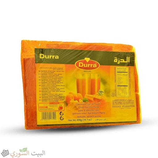 Durra Dried apricot paste 400gx20