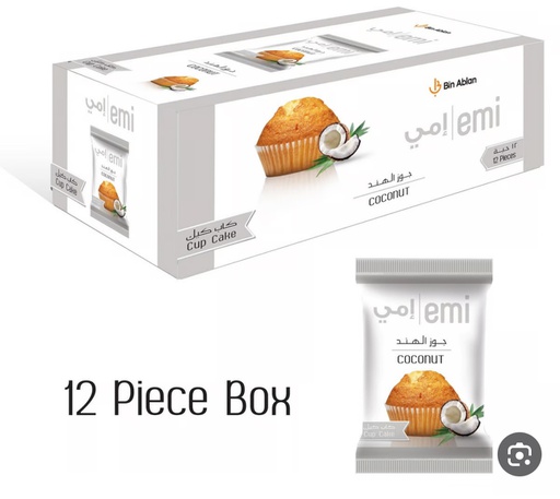EMI Cupcake Coconut 35g*12