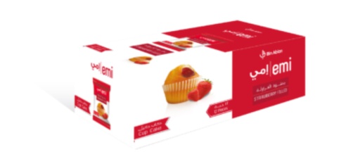 EMI Cupcake Strawberry 35g*12