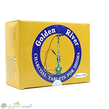 GOLDEN RIVER CHARCOAL 100X40 MM