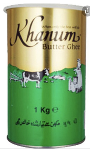 Khanum Butter Ghee 1x12x1000GR