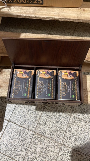 Laurel soap wooden box1x3