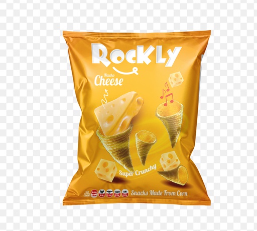 Rockly Chips - Nacho Cheese Flavored 18gx18 x6