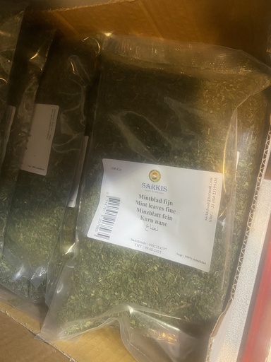 Sarkis Mint leaves fine100x10