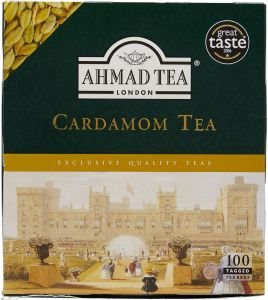 [PM-01136] Ahmad Tea Cardamom Tea 100 Bagsx12