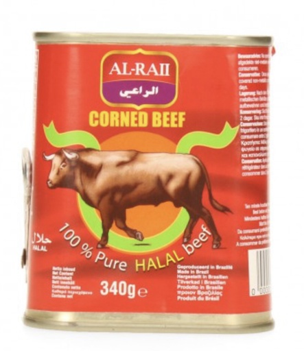 [PM-01191] Al Raii, Corned Beef, Brazil, 24x340g