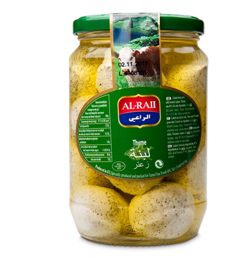 [PM-01196] Al Raii, Labneh, team, Jars, Cheese, 12x425g