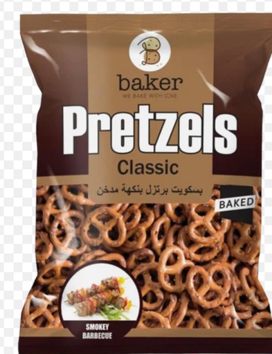 [PM-01251] Baker PRETZEL- Barbecue 45g*15 Bags