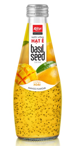 [jo 011] Basil seed with Mango flavor 290 ML * 24