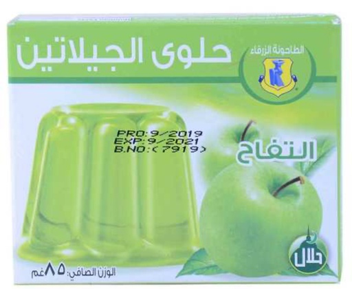 [ji 008] Blue Mill Gelatin Apple (48 x 85 gr.)