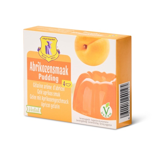[ji 009] Blue Mill Gelatin Apricot (48 x 85 gr.)