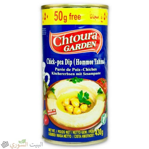 [ht 002] Chtoura Hummus Tahina 430gx24