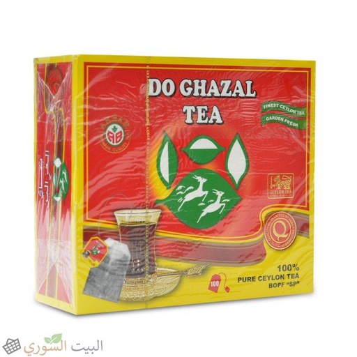 [PM-01456] Do Ghazal  Pure Ceylon Tea 100 Bagsx24