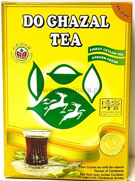 [te 009] Do Ghazal  Pure Ceylon with Cardamom Tea 500gx24