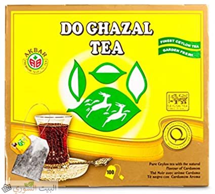 [te 010] Do Ghazal Tea 100 Bags X24