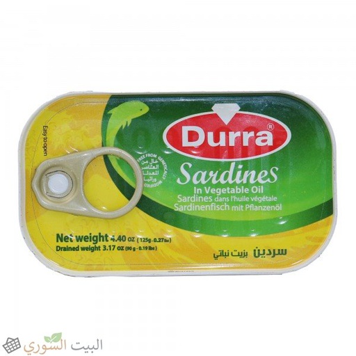 [PM-01554] Durra Sardines with Vegetable oil 90gx50
