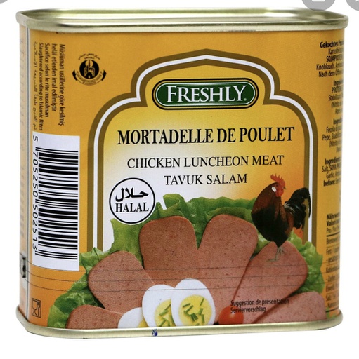 [mf-002] FRESHLY Luncheon Chicken 340 gr x 12