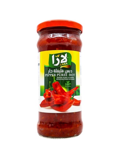 [PM-01771] LARA Pepper Puree Hot 370gr x 12 st