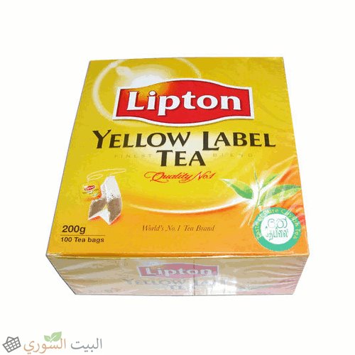 [te 020] Lipton Tea Yellow Label 100 bags x12