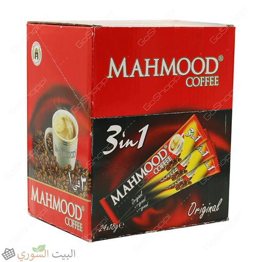 [PM-01814] Mahmood Coffee Original 3 in1 24x18gx24