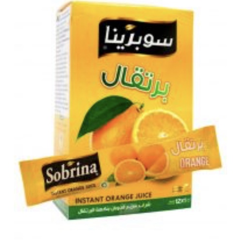 [jo 030]   SOBRINA juice Powder Lemon (12x1L) × 12 st
