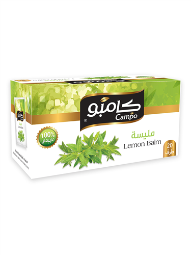 [zh 011] CAMPO Lemon balm Melisse 
(20x2gr) x 20 st